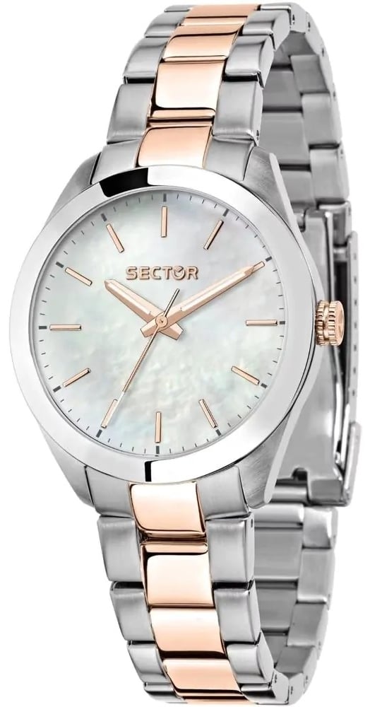 Sector 270 Damklocka R3253588520 Vit/Roséguldstonat stål Ø36 mm