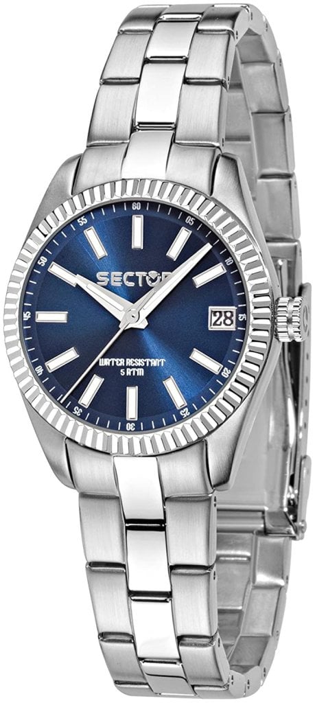 Sector Damklocka R3253579517 Blå/Stål Ø32 mm