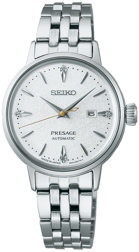 Seiko Damklocka SRE017J1 Presage Silverfärgad/Stål Ø30.3 mm