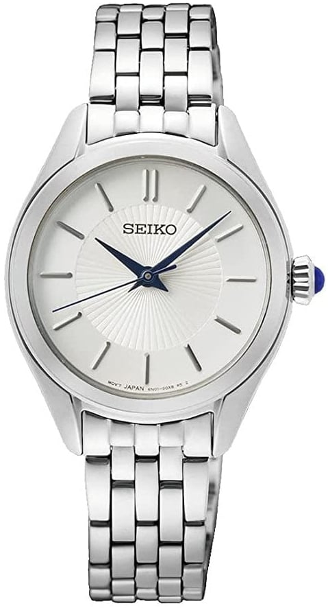 Seiko Damklocka SUR537P1 Classic Silverfärgad/Stål Ø29 mm
