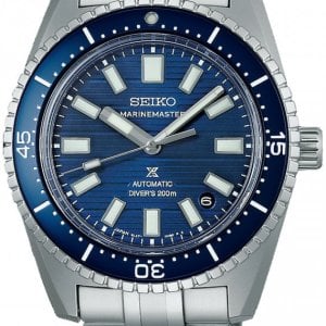 Seiko Herrklocka SJE119J1 Prospex Blå/Stål Ø39.5 mm