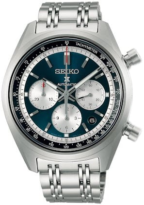 Seiko Herrklocka SRQ051J1 Prospex Blå/Stål Ø42 mm