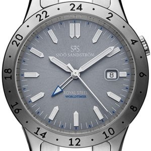 Sjöö Sandström Royal Steel Worldtimer