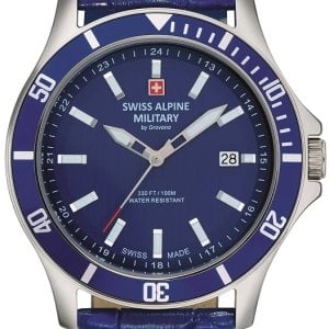 Swiss Alpine Military Herrklocka 7022.1535 Alpine by Grovana