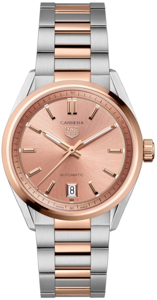 TAG Heuer Damklocka WBN2350.BD0000 Carrera Roséguldstonad/18 karat