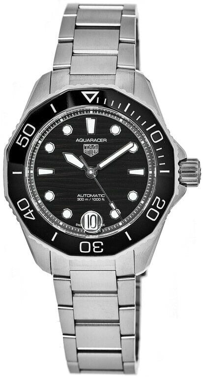 TAG Heuer Damklocka WBP231D.BA0626 Aquaracer Lady Svart/Stål Ø36 mm