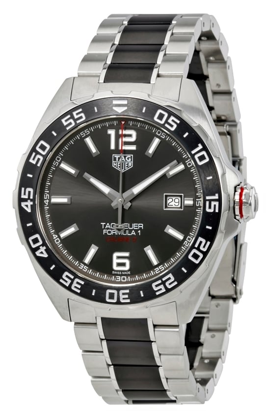TAG Heuer Herrklocka WAZ2011.BA0843 Formula 1 Grå/Stål Ø43 mm