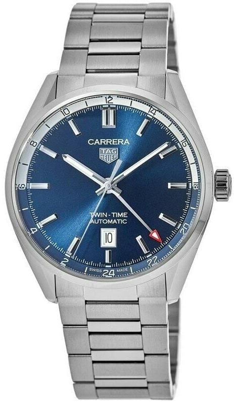 TAG Heuer Herrklocka WBN201A.BA0640 Carrera Blå/Stål Ø41 mm
