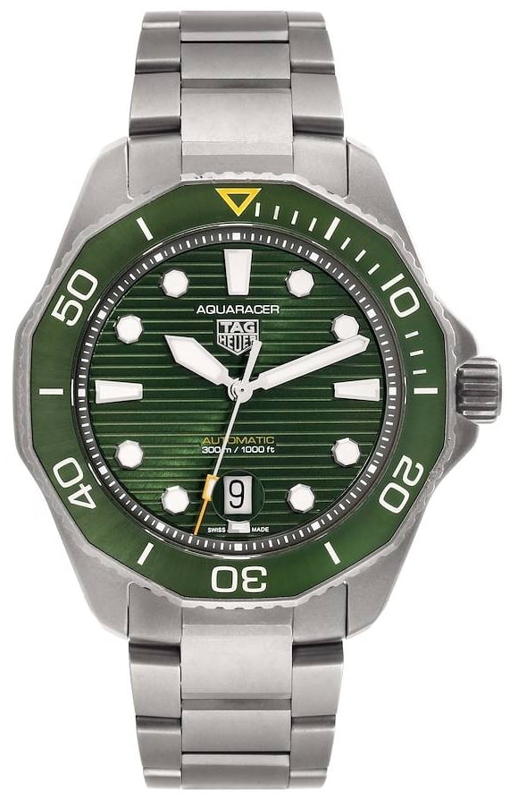 TAG Heuer Herrklocka WBP208B.BF0631 Aquaracer Grön/Titan Ø43 mm