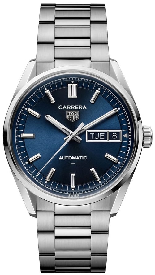 TAG Heuer Herrklocka WDA2112.BA0043 Carrera Blå/Stål Ø41 mm