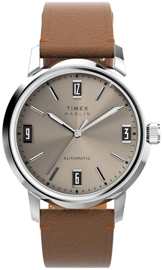 Timex Herrklocka TW2W59300 Marlin Beige/Läder Ø40 mm