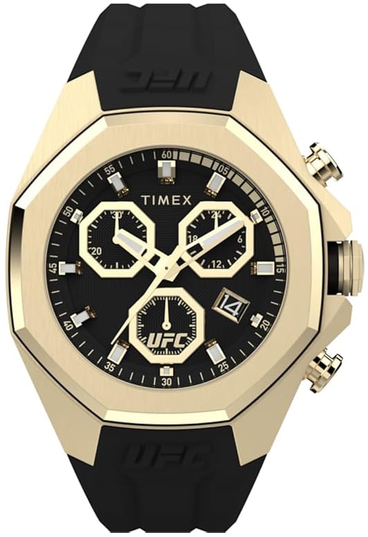 Timex Herrklocka TW2W69800 Ufc Svart/Gummi Ø45 mm