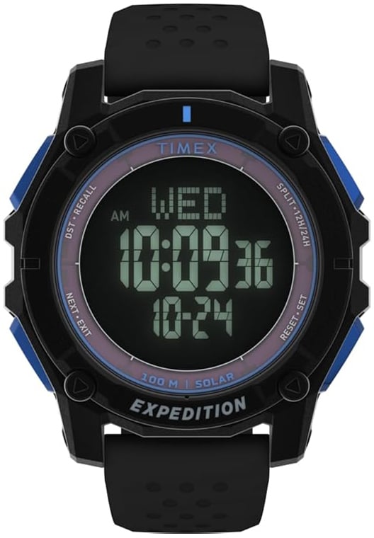 Timex Herrklocka TW4B33900 Expedition LCD/Gummi Ø49 mm