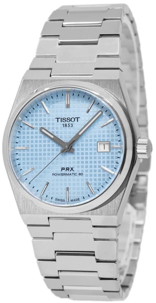 Tissot Damklocka T137.207.11.351.00 PRX Blå/Stål Ø35 mm