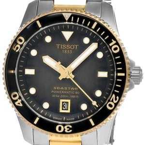 Tissot Herrklocka T120.807.22.051.00 Seastar 1000 Grå/Guldtonat