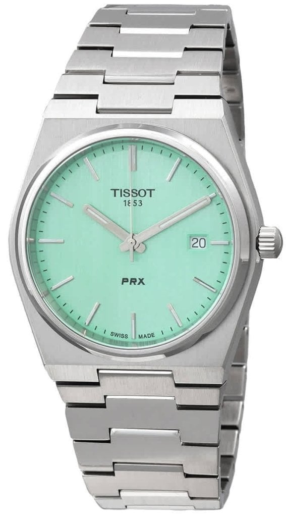 Tissot Herrklocka T137.410.11.091.01 PRX Grön/Stål Ø40 mm