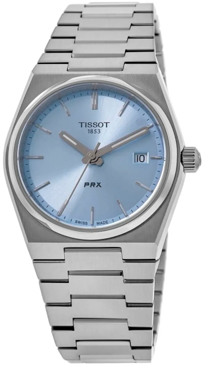 Tissot t137. 210. 11. 351. 00 prx blå/stål ø35 mm tissot t137.210.11.351.00 prx blå/stål ø35 mm