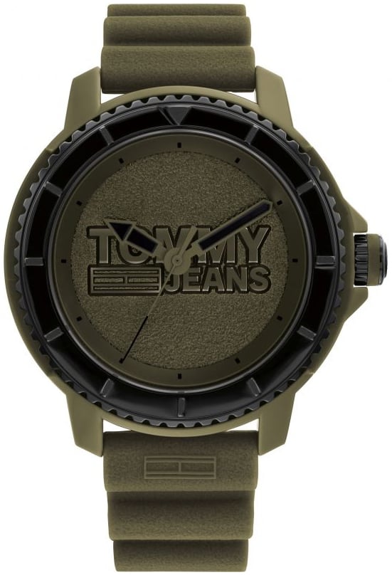 Tommy Hilfiger Herrklocka 1792002 Classic Grön/Gummi Ø45 mm