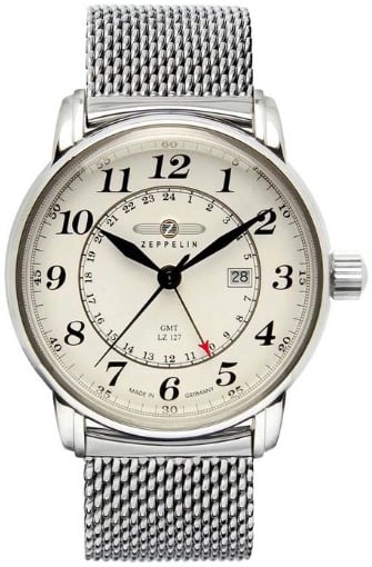 Zeppelin Herrklocka 7642M5 Graf Beige/Stål Ø42 mm
