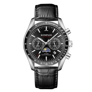 Kompass Day-Night Master Chronograph Black