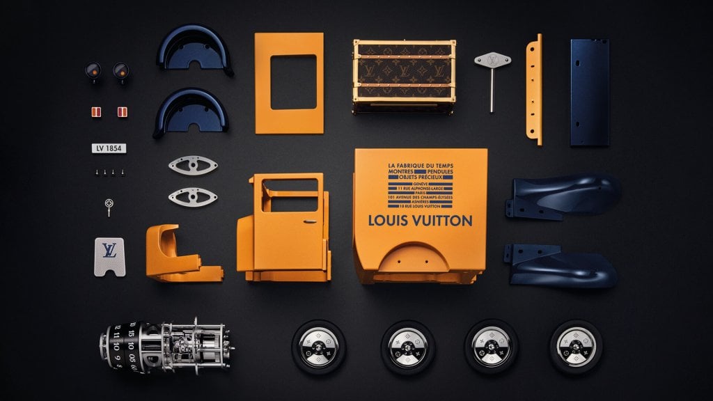 louis vuitton camionnette - lv delivery truck watch parts