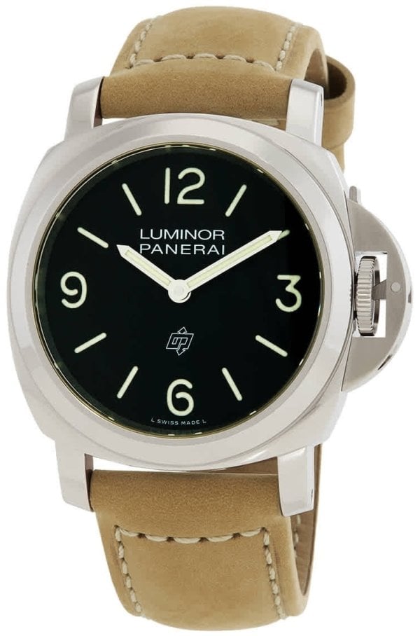 Panerai Herrklocka PAM01086 Luminor Svart/Läder Ø44 mm