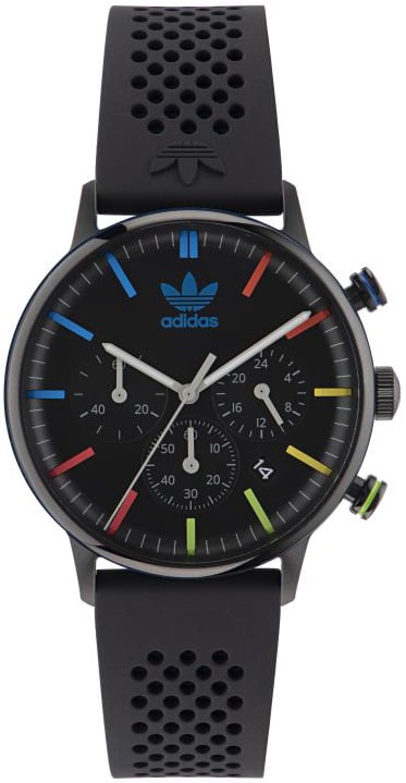 Adidas AOSY23021 Originals Svart/Gummi Ø40 mm