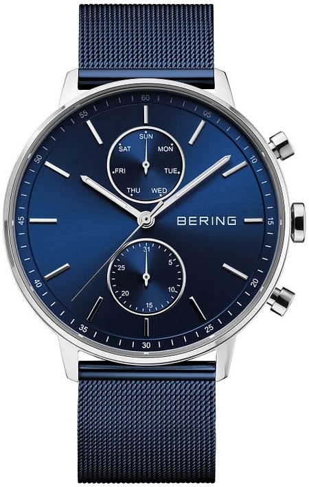 Bering Herrklocka 13242-307 Classic Blå/Stål Ø42 mm
