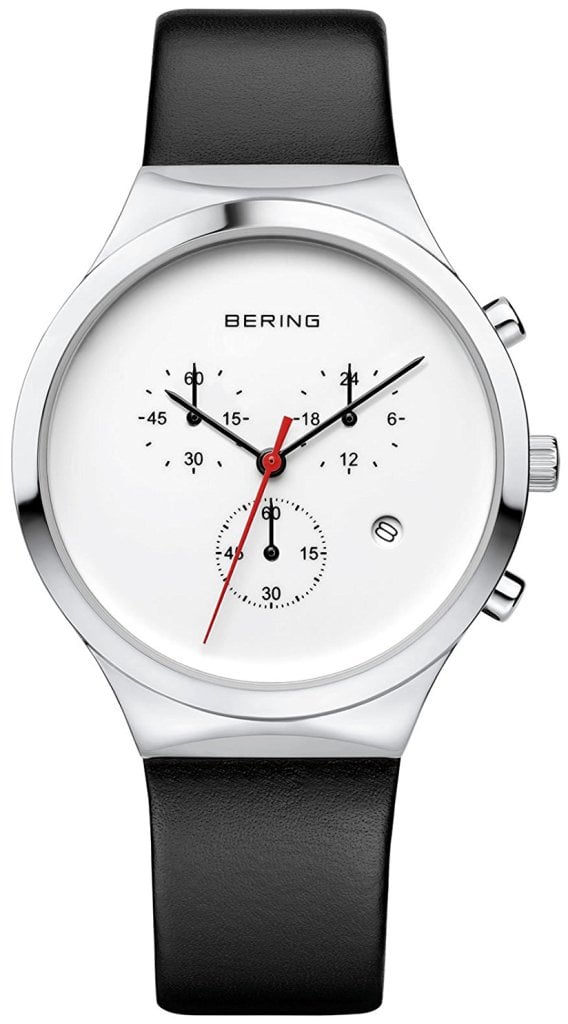 Bering Herrklocka 14736-404 Classic Vit/Läder Ø36 mm
