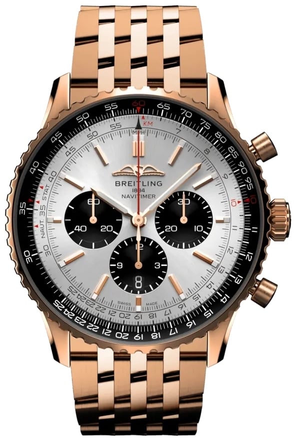 Breitling Herrklocka RB0137241G1R1 Navitimer B01 Chronograph 46