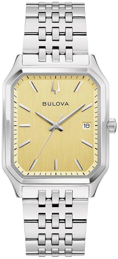 Bulova Damklocka 96B471 Tony Bennett Gul/Stål