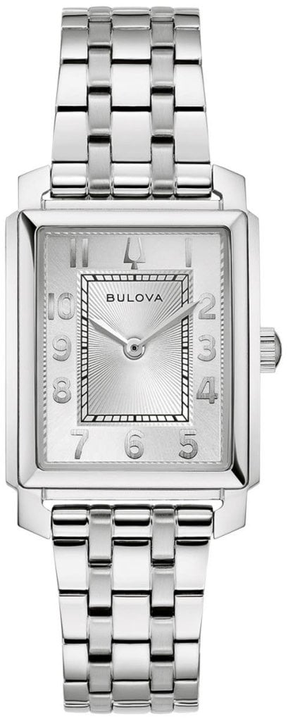 Bulova Damklocka 96L349 Sutton Silverfärgad/Stål