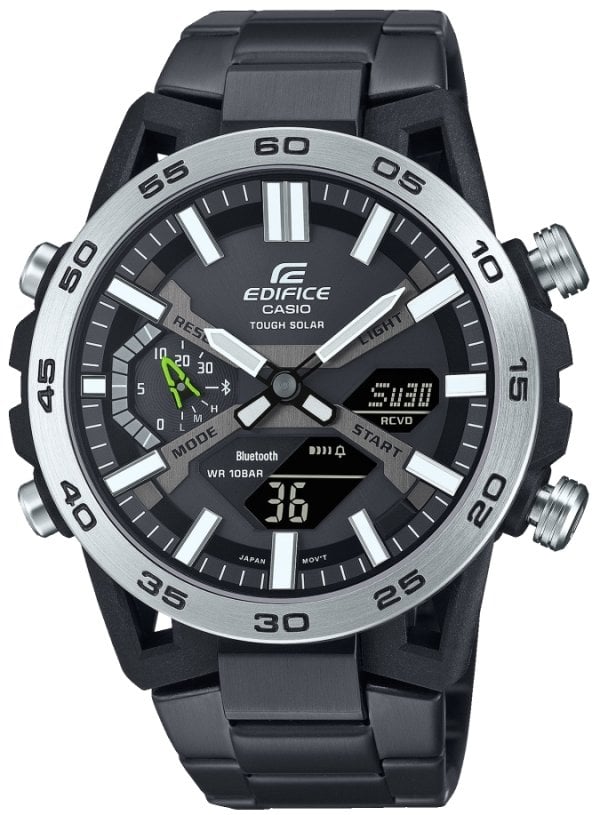 Casio Herrklocka ECB-2000DD-1AEF Edifice Stål Ø47.8 mm