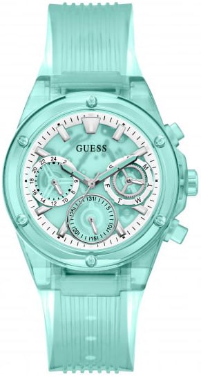 Guess Damklocka GW0438L1 Athena Skelettskuren/Resinplast Ø39 mm