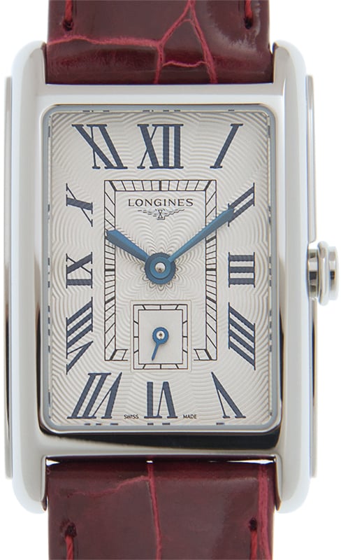 Longines Damklocka L5.255.4.71.5 DolceVita Beige/Läder