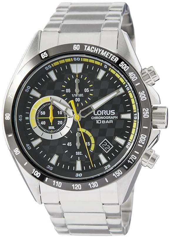 Lorus Herrklocka RM313JX9 Classic Svart/Stål Ø43.5 mm