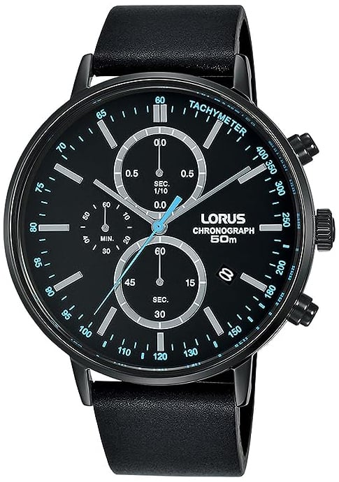 Lorus Herrklocka RM363FX9 Classic Svart/Läder Ø40 mm