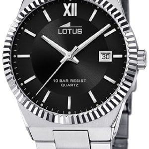 Lotus Herrklocka 18835/3 Freedom Svart/Stål Ø40 mm