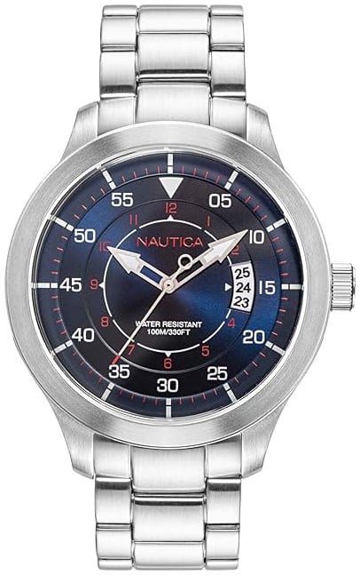 Nautica Herrklocka NAPPLP906 Point Loma Blå/Stål Ø44 mm