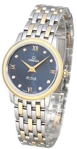 Omega damklocka 424. 20. 27. 60. 53. 002 de ville prestige quartz 27. 4mm omega damklocka 424.20.27.60.53.002 de ville prestige quartz 27.4mm