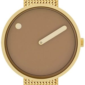 PICTO 34002-0914G Brun/Gulguldtonat stål Ø34 mm