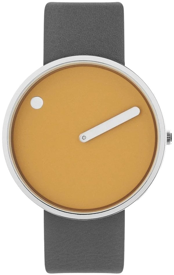 PICTO 43354-6220S Orange/Läder Ø40 mm