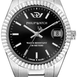 Philip Watch Damklocka R8253597652 Caribe Svart/Stål Ø28 mm