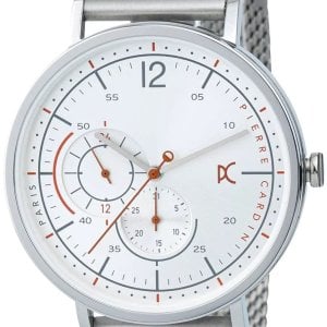 Pierre Cardin Herrklocka CBN.3021 Bonne Stride Vit/Stål Ø42 mm
