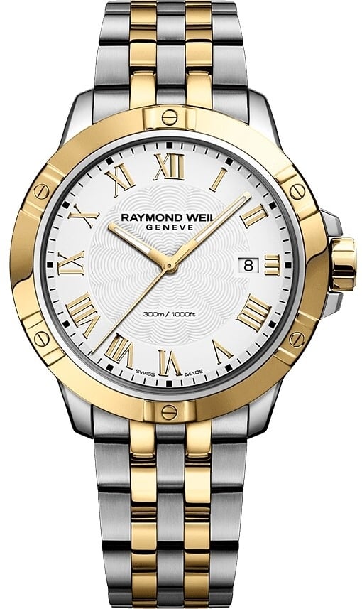 Raymond Weil Herrklocka 8160-STP-00308 Tango Vit/Stål Ø41 mm
