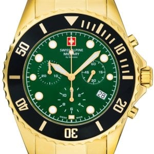 Swiss Alpine Military Herrklocka 7053.9114 Master Diver Chrono