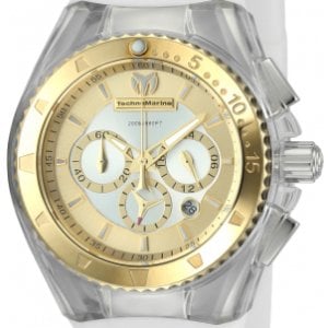Technomarine Damklocka TM-116002 Guld/Gummi Ø37 mm