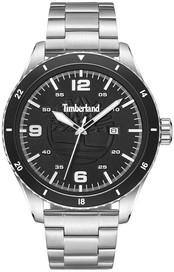Timberland Herrklocka TDWGH0010503 Ashmont Svart/Stål Ø46 mm