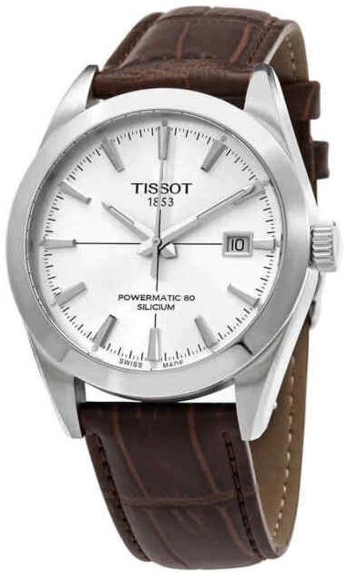 Tissot Herrklocka T127.407.16.031.01 T-Classic Silverfärgad/Läder