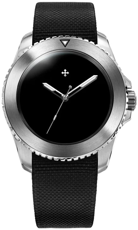 Venezianico Herrklocka 3921510 Nereide Ultrablack Svart/Textil Ø42 mm